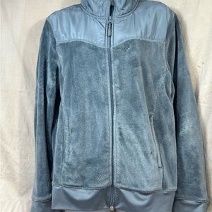 Women's Cozy Gray Teddy Jacket